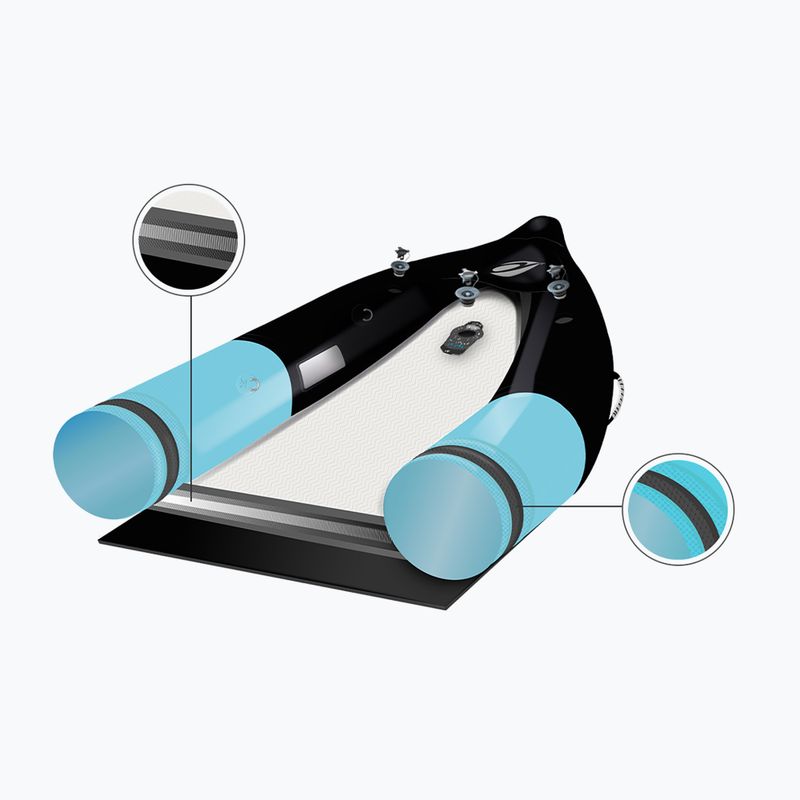 Байдарка надувна 2-місна AQUADESIGN Koloa 360 см blue/black 9