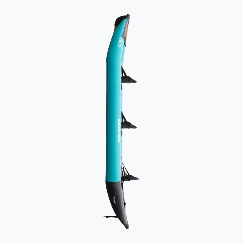 Байдарка надувна 3-місна AQUADESIGN Koloa 400 см blue/black 3