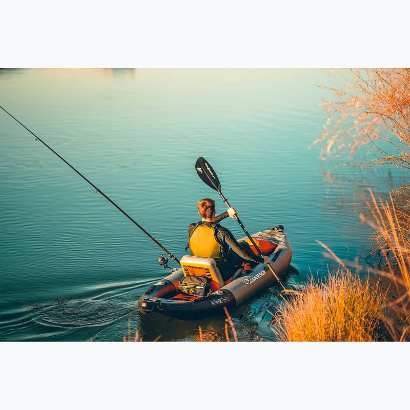 Надувна байдарка на 1 особу AQUADESIGN Koloa X'Perience 1 305 см чорний/сірий 4