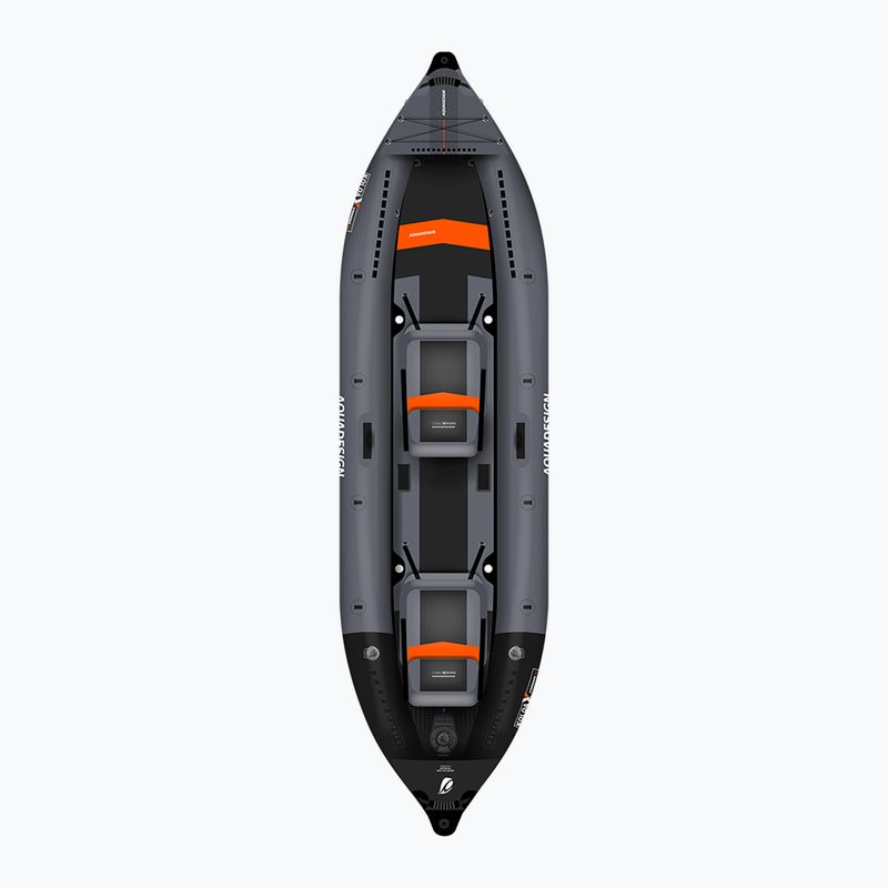 Байдарка надувна 2-місна AQUADESIGN Koloa X´Perience 2 360 см black/grey 2