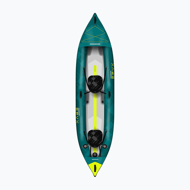 Байдарка надувна 2-місна AQUADESIGN Epyx 380 см blue 2