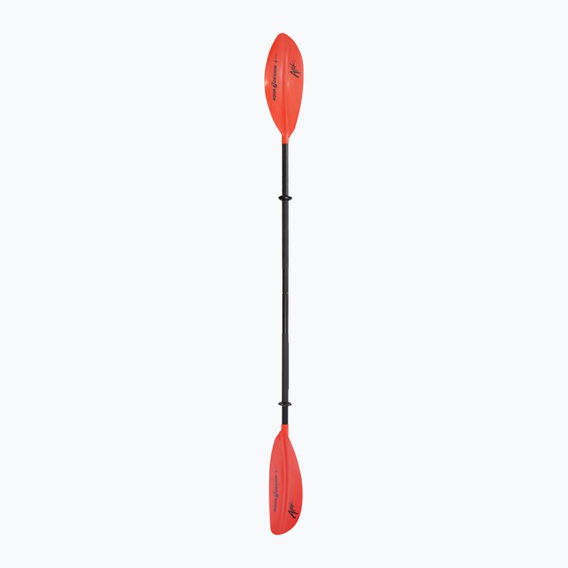 Весло для байдарки 4-компонентне AQUADESIGN K1 Attak 4 red