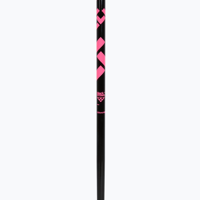 Палиці гірськолижні Black Crows Oxus black/pink 4
