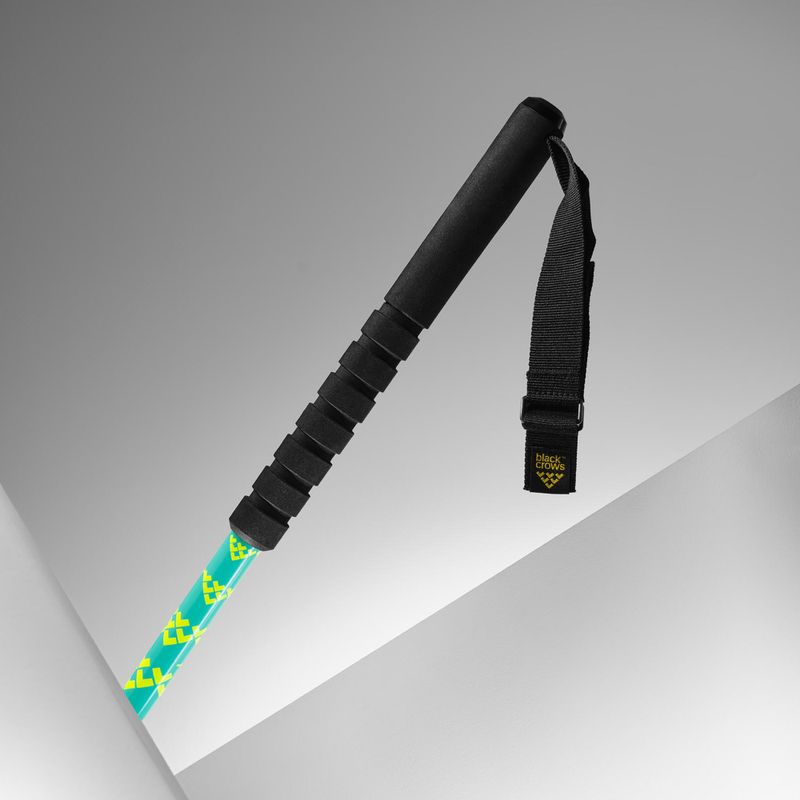 Палиці гірськолижні Black Crows Oxus yellow/green 8
