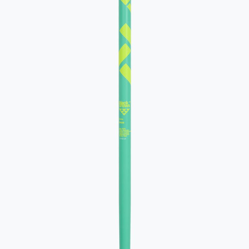 Палиці гірськолижні Black Crows Oxus yellow/green 4