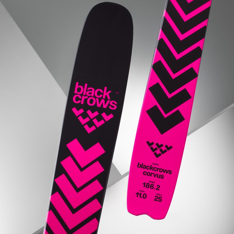 Лижі гірські Black Crows Corvus pink 4