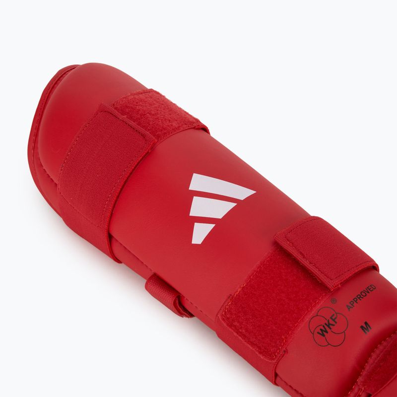 adidas WKF захисні гомілки червоні 7