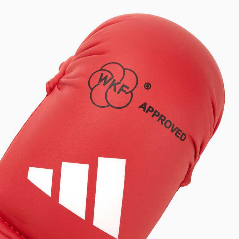 adidas WKF захисні рукавички червоні 4