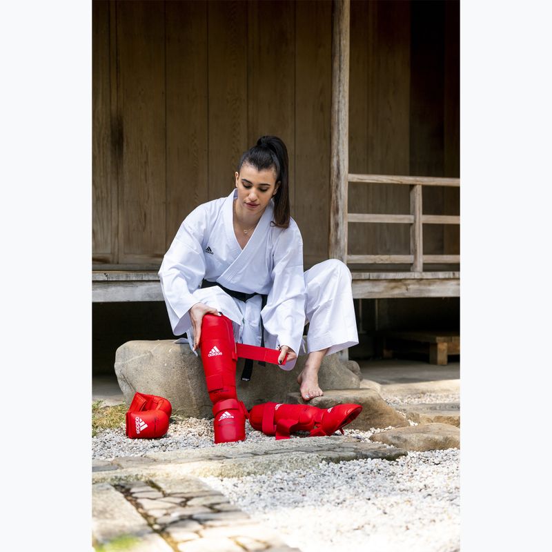 adidas WKF захисні рукавички червоні 8
