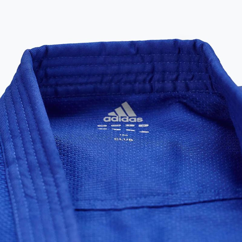 Костюм для дзюдо дитячий adidas Club блакитний J350BLUE 4