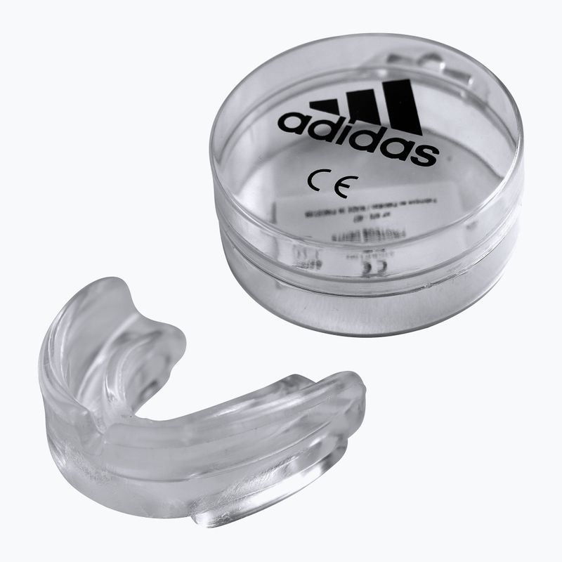 Захист щелепи дитячий + коробка adidas ADIBP10N прозорий 2