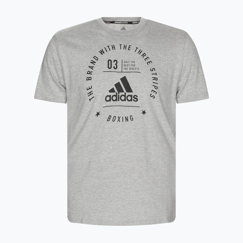Футболка тренувальна adidas Boxing сіра ADICL01B