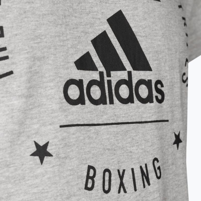 Футболка тренувальна adidas Boxing сіра ADICL01B 3