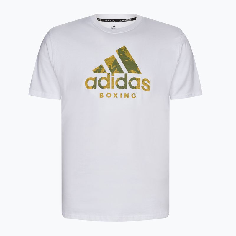 Футболка тренувальна adidas Boxing біла ADICL01B