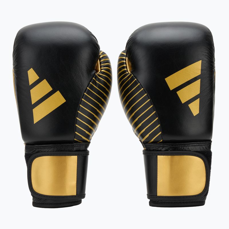 Рукавиці боксерські adidas Wako ADIKBWKF200 black/gold 2