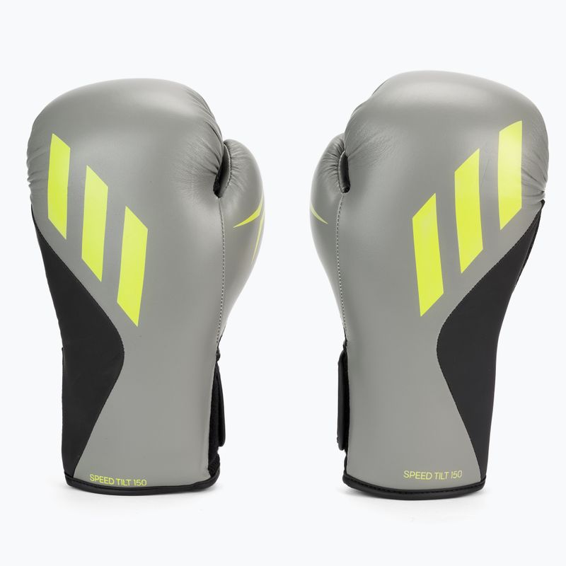 Рукавиці воксерські adidas Speed Tilt 150 сірі SPD150TG