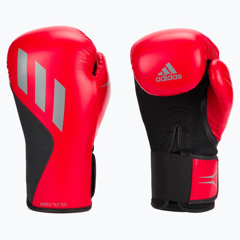 Рукавиці воксерські adidas Speed Tilt 150 червоні SPD150TG 3