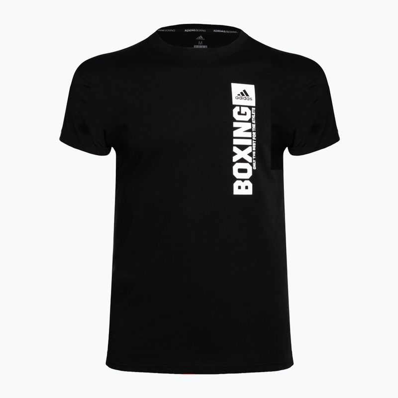 Чоловіча футболка adidas Boxing чорна/біла