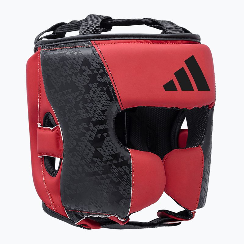 Шолом боксерський adidas Combat 50 HG black/red 2