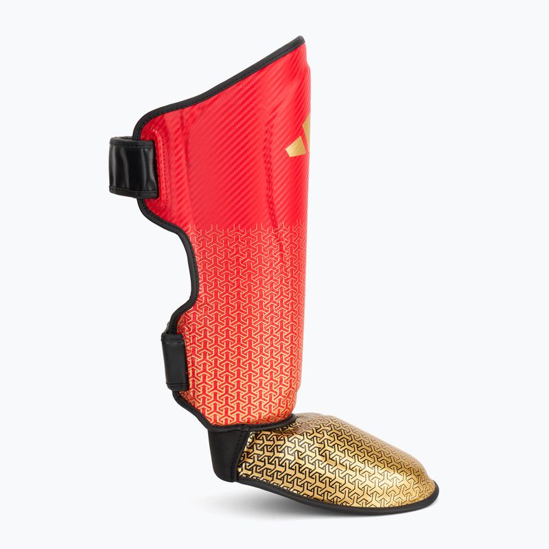 Щитки для гомілки і стопи adidas Pro red/gold 2