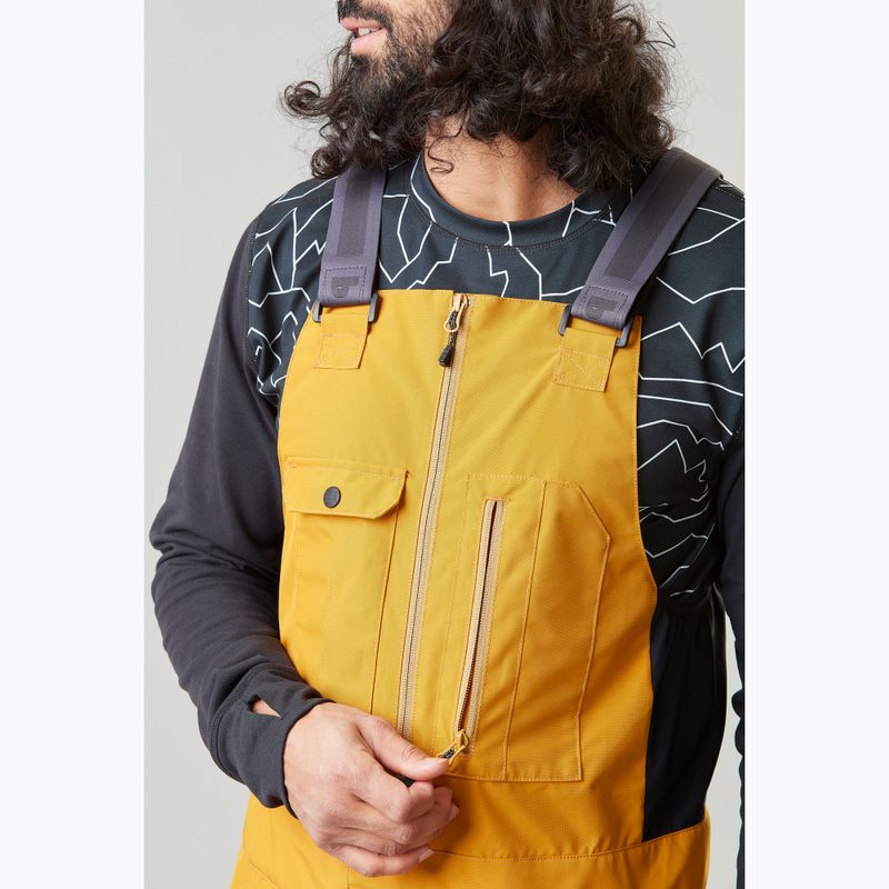 Штани лижні чоловічі Picture Testy Bib 10/10 жовті MPT124 5