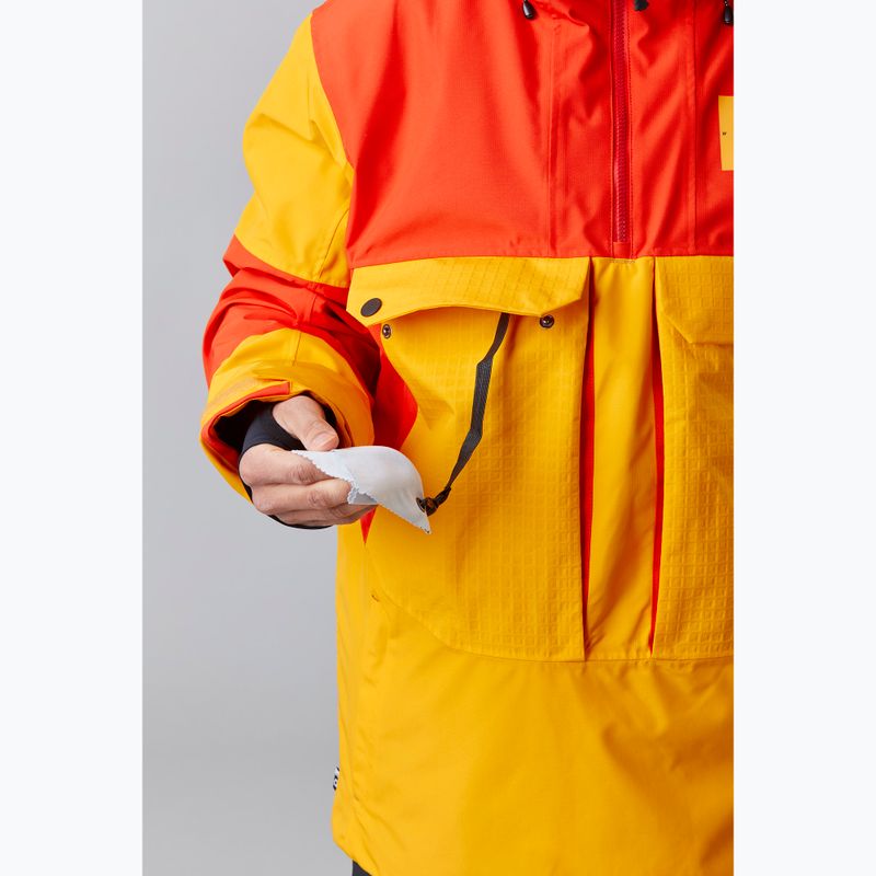 Куртка лижна чоловіча Picture Anton 20/20 жовта MVT394-C 5