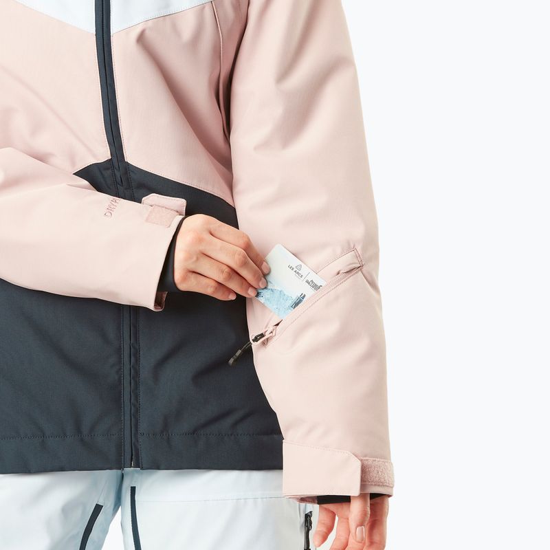 Жіноча гірськолижна куртка Seakrest 10/10 темно-синя 8