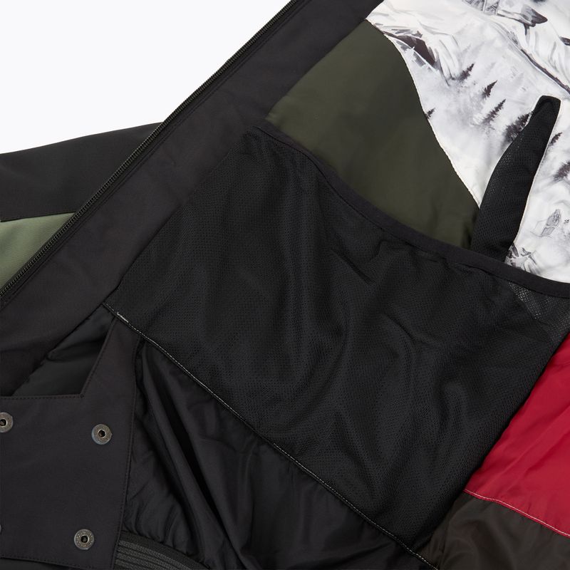 Чоловіча гірськолижна куртка Picture Jomoh 10/10 лавровий вінок / чорний 5