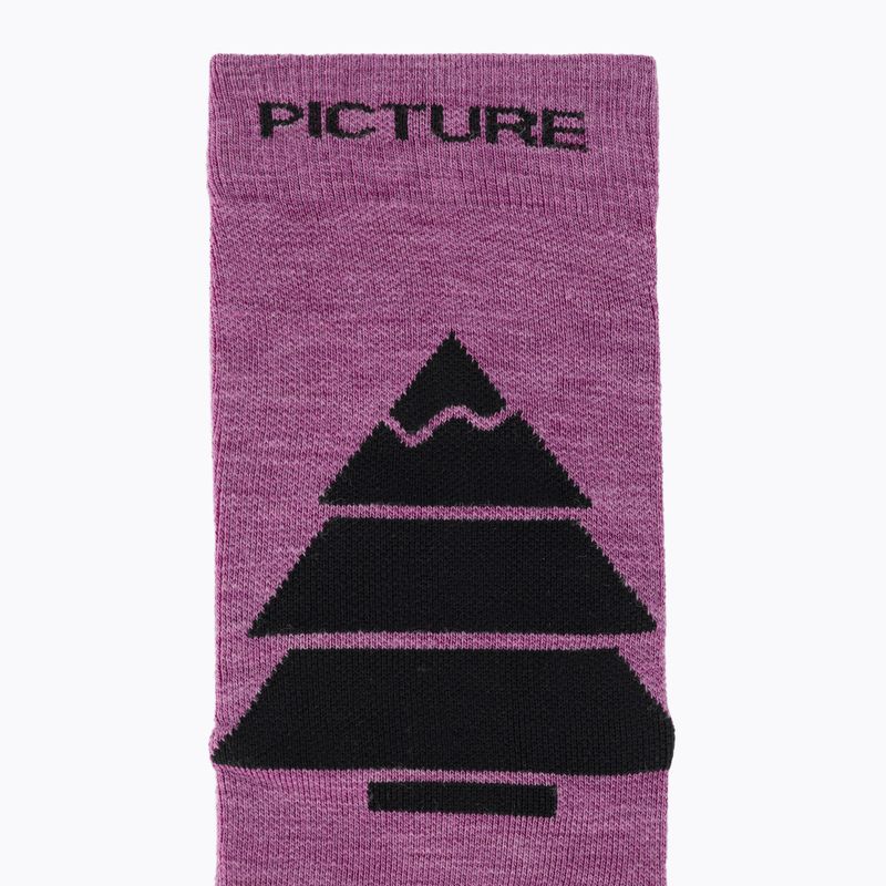 Шкарпетки гірськолижні Picture Wooling bright magenta 4