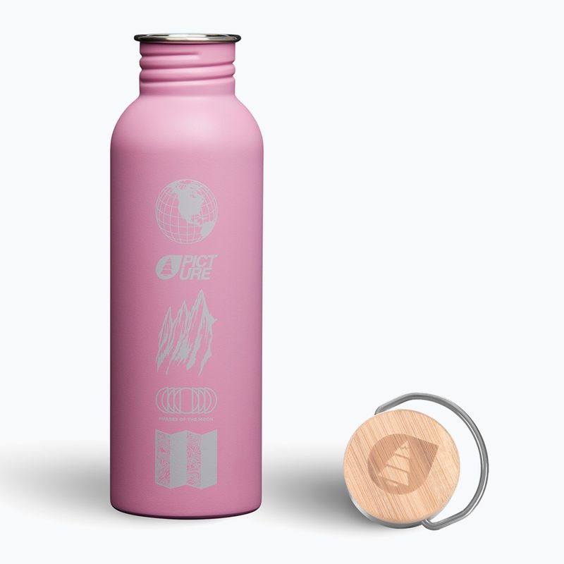 Туристична пляшка Picture Hampton 750 ml super pink 3