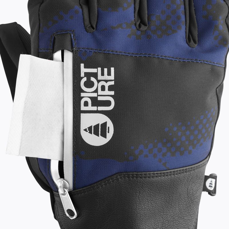 Чоловічі лижні рукавички Picture Madson Gloves 10/10 retro fusion print 5