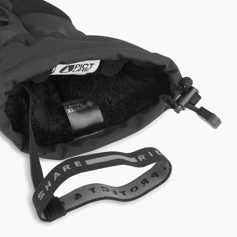 Рукавиці гірськолижні чоловічі Picture Grabey Gore-Tex Mitts black 5
