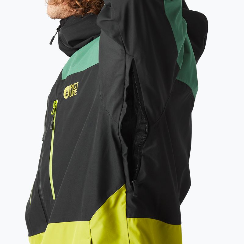 Чоловіча лижна куртка Picture Object smoke pine black 7