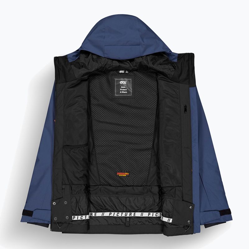 Чоловіча гірськолижна куртка Picture Object patriot blue neon flare 14