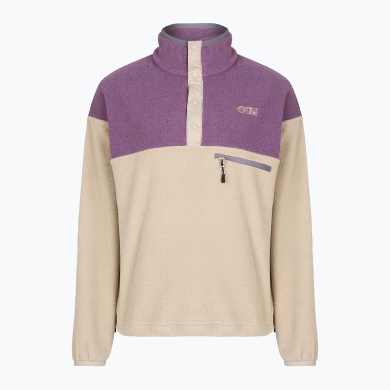 Кофта флісова гірськолижна жіноча Picture Arcca 1/4 Zip pure cashmere 7