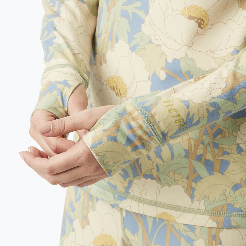 Жіноча термоактивна кофта Picture Milita Printed timeless flower print 4