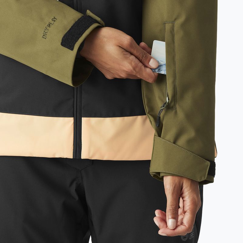 Куртка гірськолижна жіноча Picture Seakrest tobacco black 8