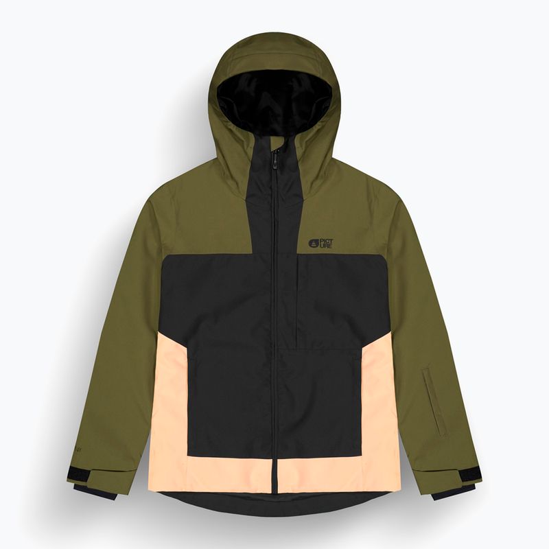 Жіноча гірськолижна куртка Picture Seakrest tobacco black 11