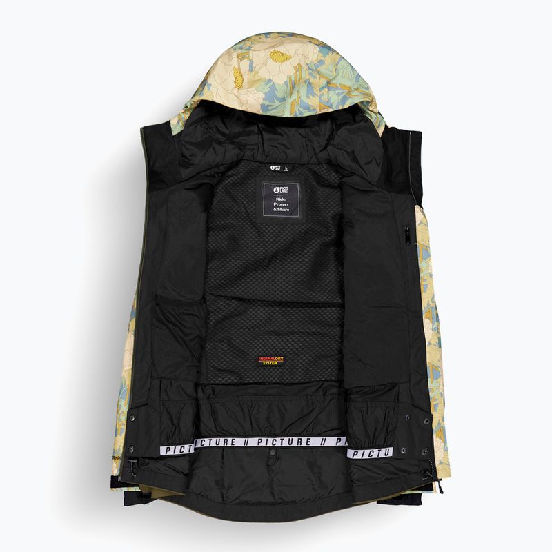 Куртка гірськолижна жіноча Picture Exa timeless flower print 3