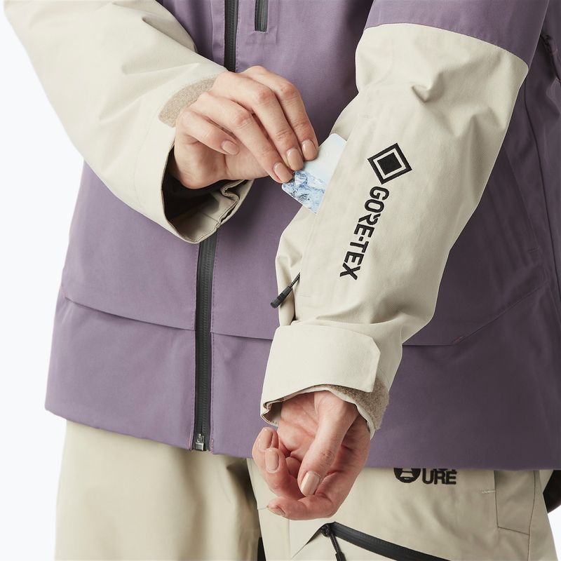 Куртка гірськолижна жіноча Picture Merepi Gore-Tex grape jam 9