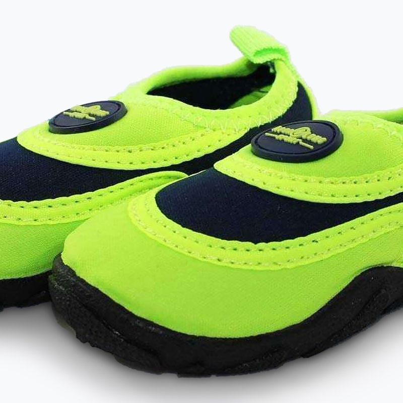 Аквашузи juniorskie Aqualung Beachwalker bright green/navy blue 11