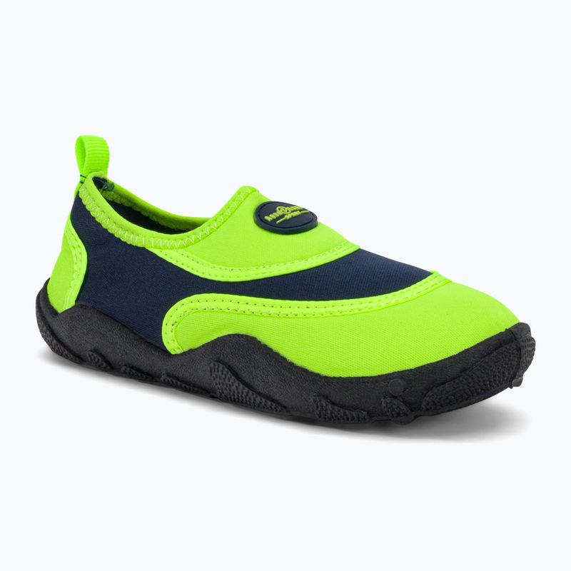 Аквашузи juniorskie Aqualung Beachwalker bright green/navy blue