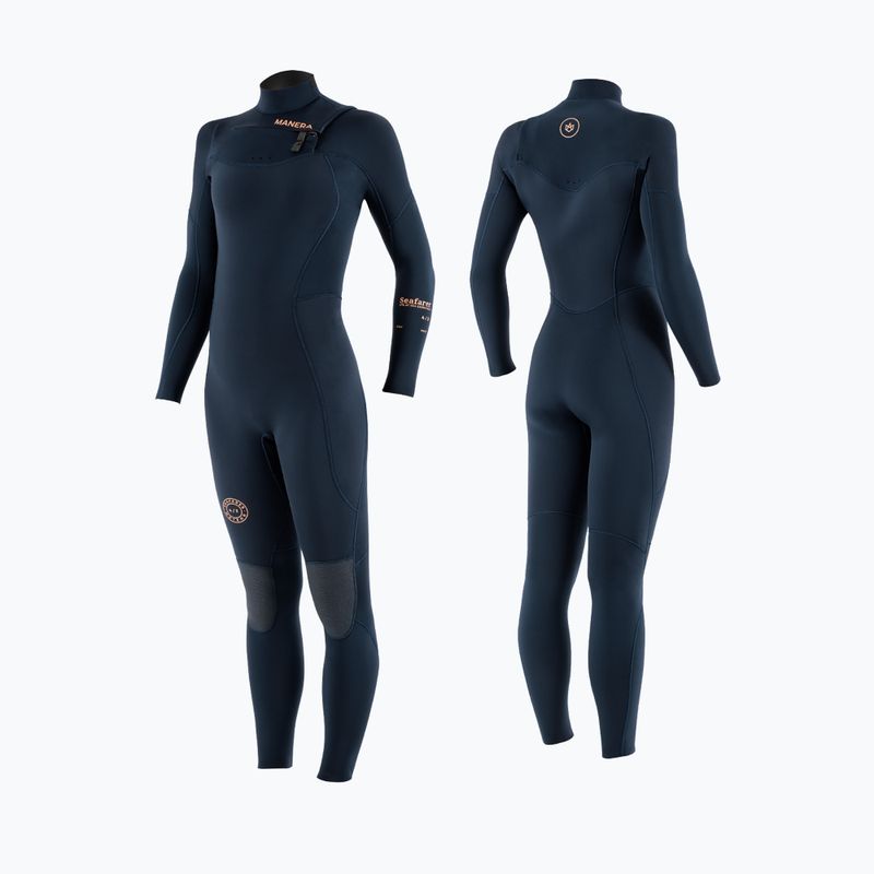 Гідрокостюм жіночий MANERA Seafarer 4/3 mm синій 22221