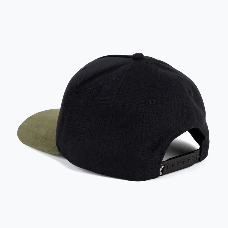 Кепка чоловіча Billabong Stacked - Snapback чорна Z5CM13BIF1 3