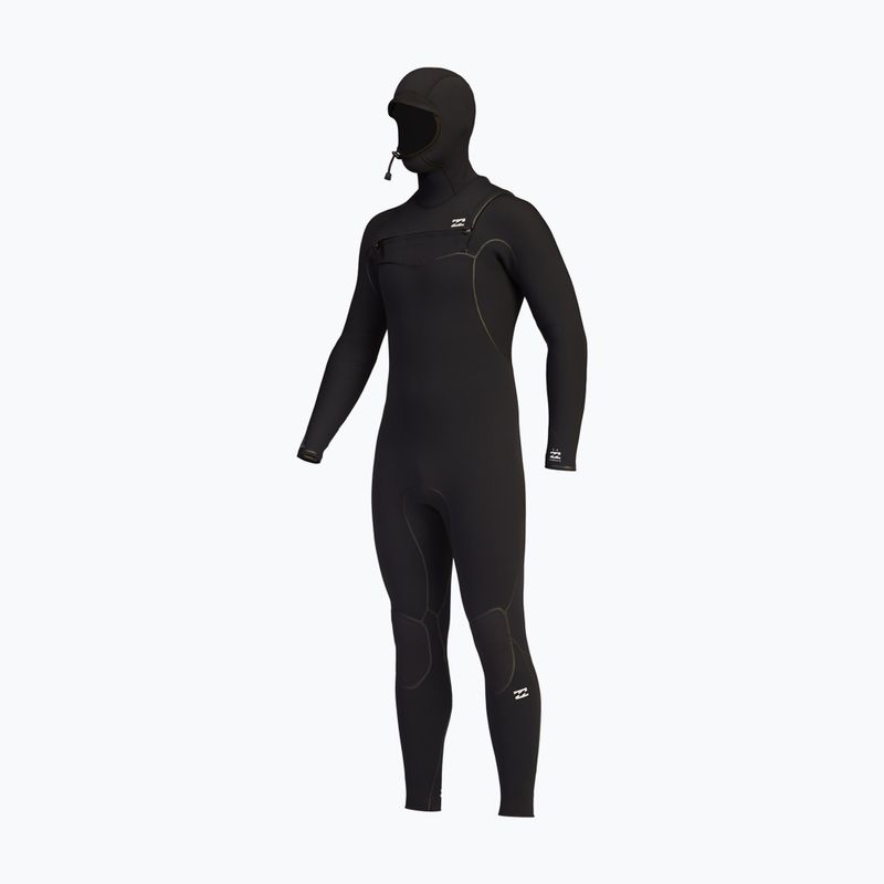 Гідрокостюм чоловічий Billabong 5/4 Furnace Hooded CZ Full black 6