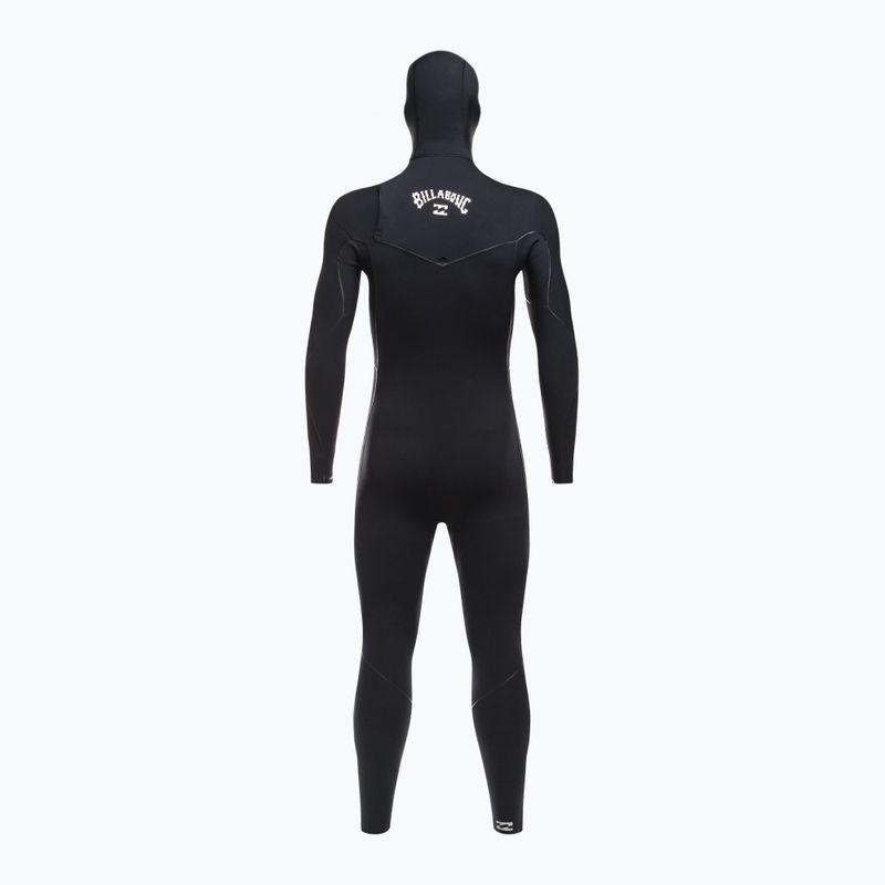 Гідрокостюм чоловічий Billabong 5/4 Furnace Hooded CZ Full black 3