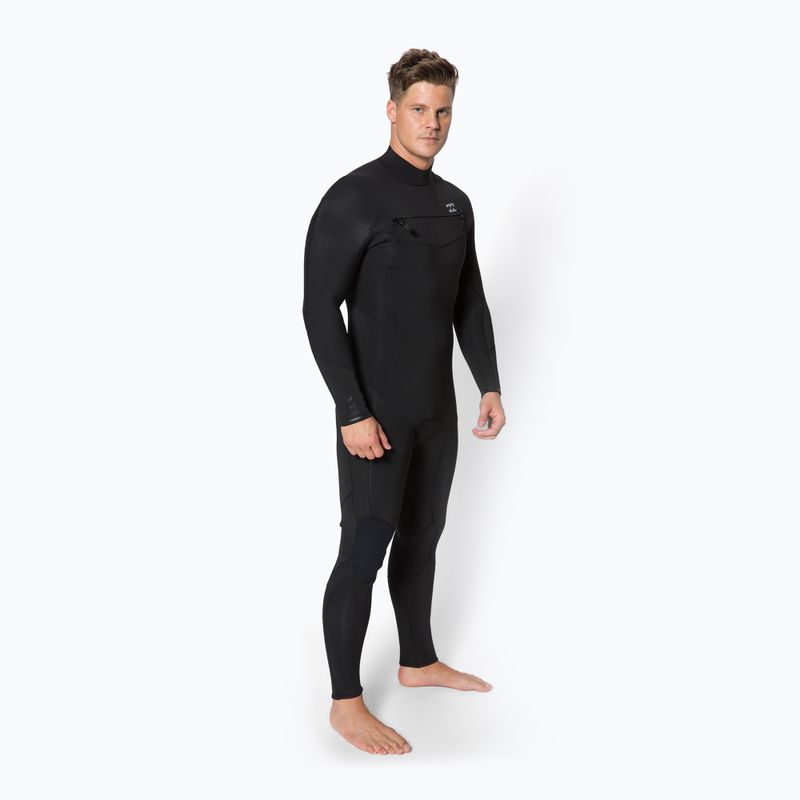 Гідрокостюм чоловічий Billabong 5/4 Absolute CZ Full black hash 2
