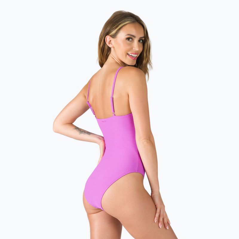 Купальник суцільний жіночий Billabong Tanlines bright orchid 3