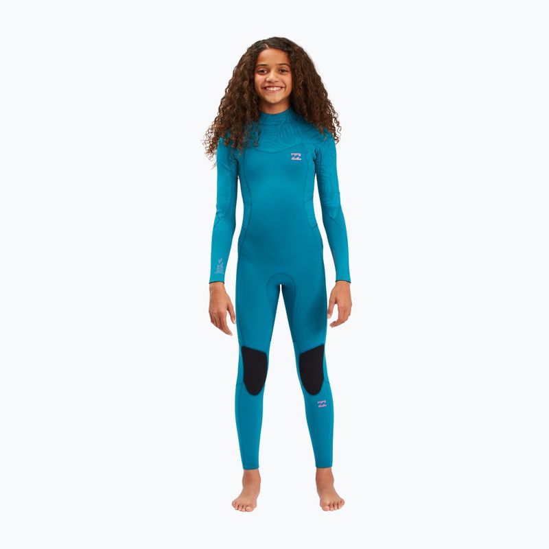 Гідрокостюм дитячий Billabong 3/2 Teen Synergy BZ FL Full blue lagoon