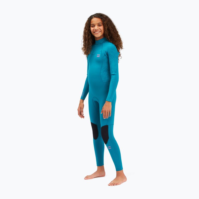 Гідрокостюм дитячий Billabong 3/2 Teen Synergy BZ FL Full blue lagoon 2
